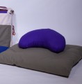 Deluxe Zabuton with Crescent Pillow